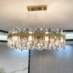 Crystal Chandelier: Modern Luxury, High-end, Creative Design for Living Room, Bedroom, Kitchen