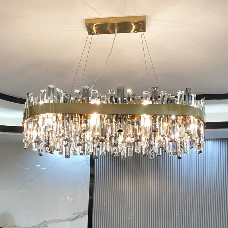 Crystal Chandelier: Modern Luxury, High-end, Creative Design for Living Room, Bedroom, Kitchen