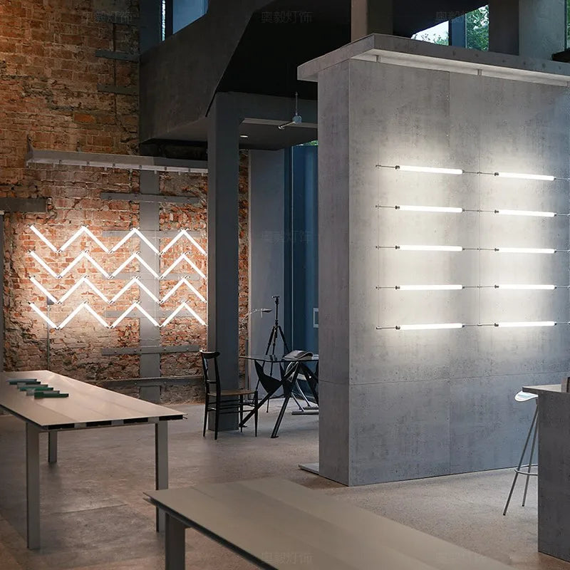 LED Chandelier: Modern Nordic Industrial Pendant Light for Dining Room and Bar