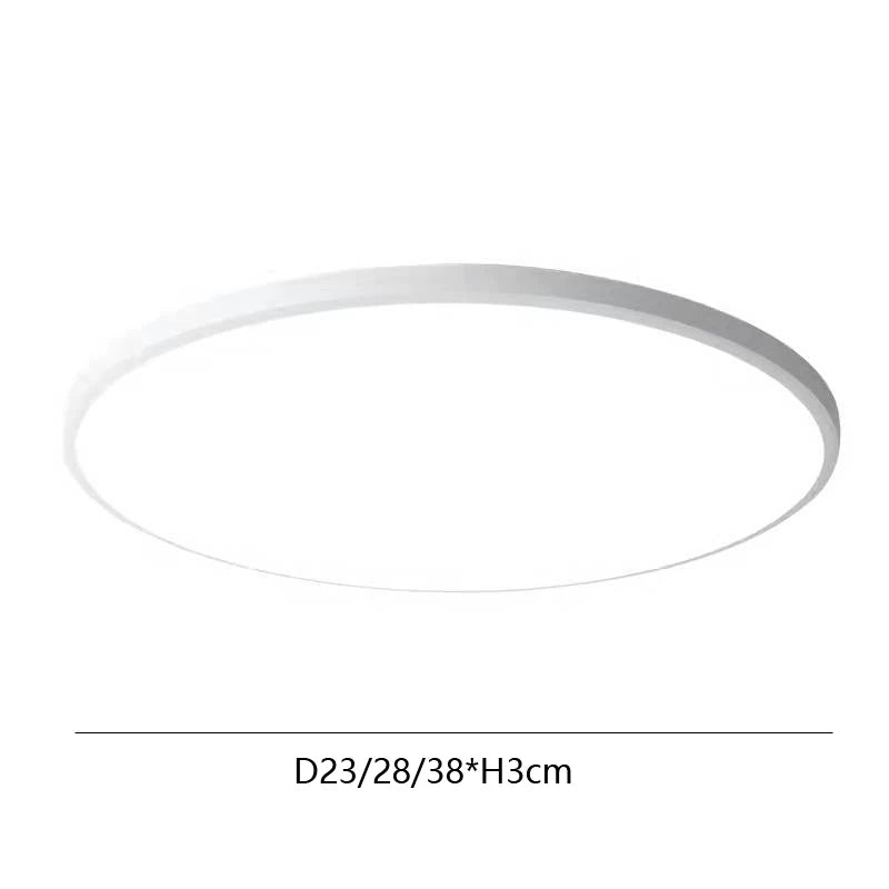 LED Round Ceiling Light Kitchen Living Room Bedroom Modern Thin Bathroom Lamp
