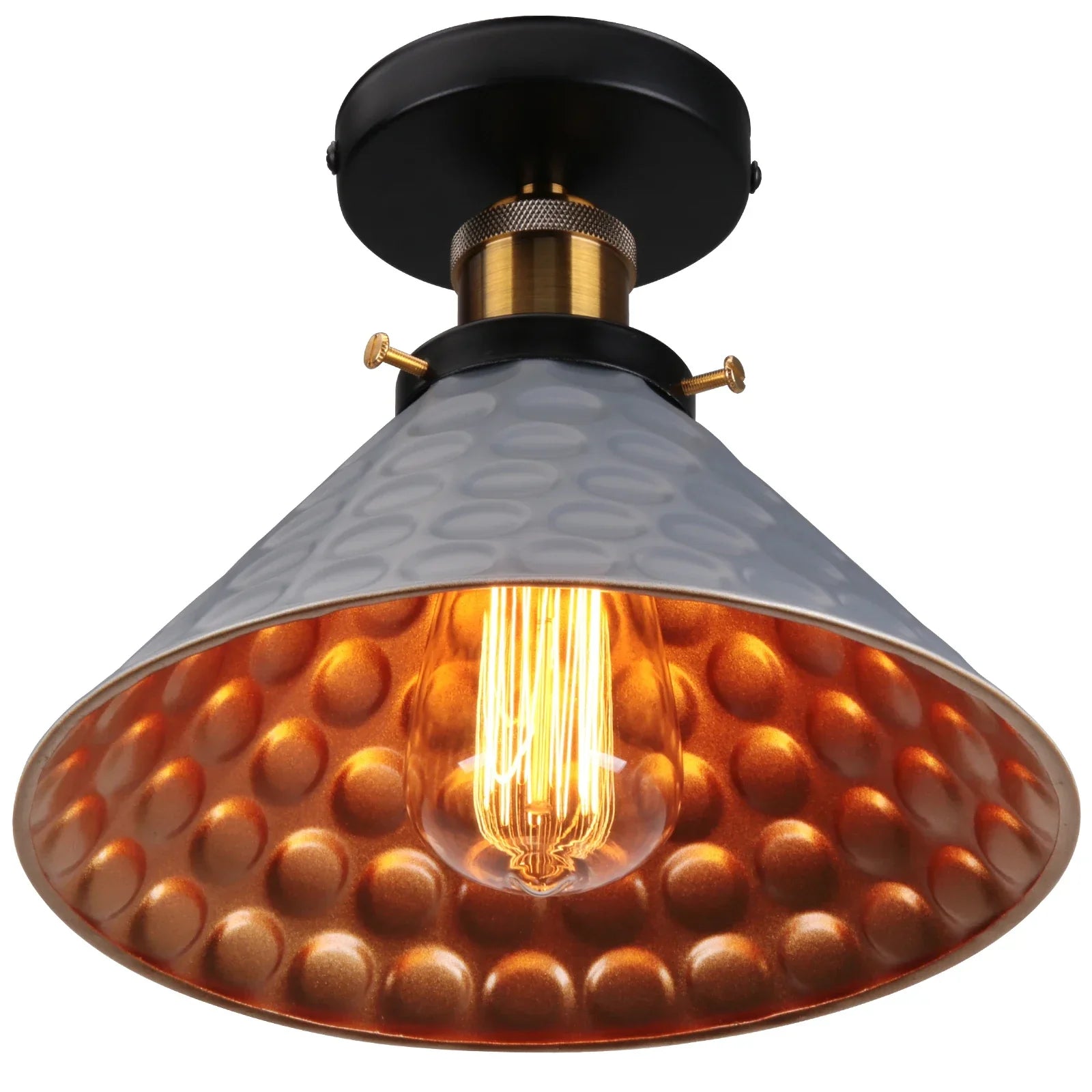 Vintage Industrial Chandelier Hanging Lamp LED Pendant for Home Decor