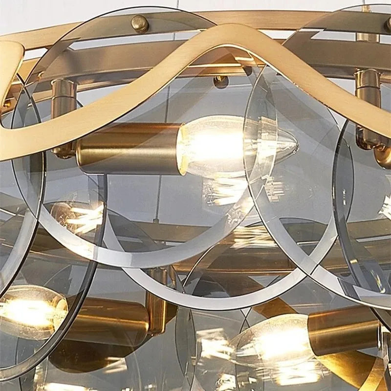 Modern Chandeliers: Elegant Indoor Pendant Lamp for Living Room, Bedroom, Dining Room.