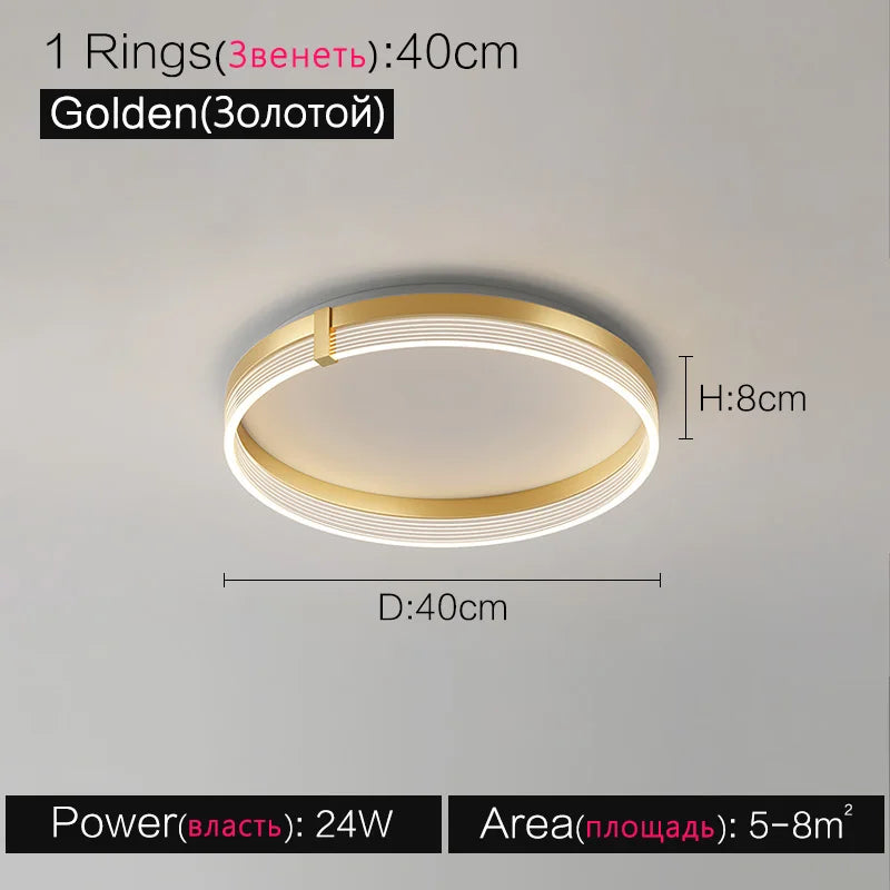 New Nordic Ceiling Lamp: Modern, Creative, Elegant Lighting for Bedroom and Living Room