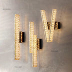 Crystal Wall Lamp: Elegant Lighting for Home, Hotel, or Office Decor