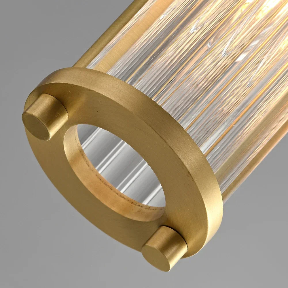 Glass Shade Pendant Lights for Kitchen Island - Adjustable Ceiling Chandeliers for Dining Room