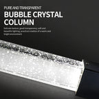 Crystal Bubble Chandelier Pendant Light - Modern Staircase Hanging Fixture