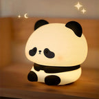 Capybara Silicone Night Light | Rechargeable, Adjustable Brightness, Timer, Cute Animal Design