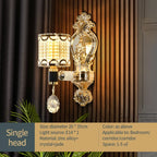 Luxury Crystal Chandelier Dining Living Room Bedroom Pendant Lamp