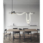 Nordic Arc LED Chandelier - Designer Spotlight Desk Lamp