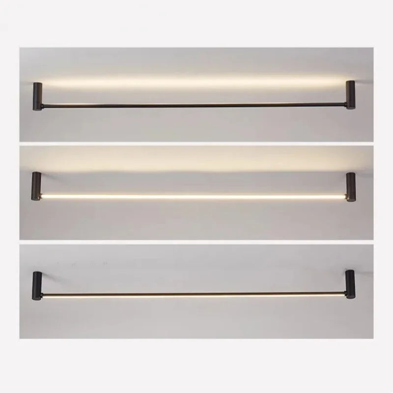LED Strip Wall Lamp for Living Room Bedroom Ceiling, Modern Minimalist Atmosphere