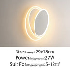 Minimalist Rotating Wall Sconce for Bedroom, Living Room, and Aisle