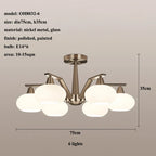 Modern Nickel LED Chandelier Light for Living, Dining, Bedroom - Luminaire