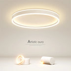 Modern Minimal LED Ceiling Light Acrylic Dimmable Round Lamp Fixtures