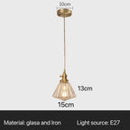 Nordic Flower Glass Pendant Chandeliers for Restaurant Cafe Hotel Decoration