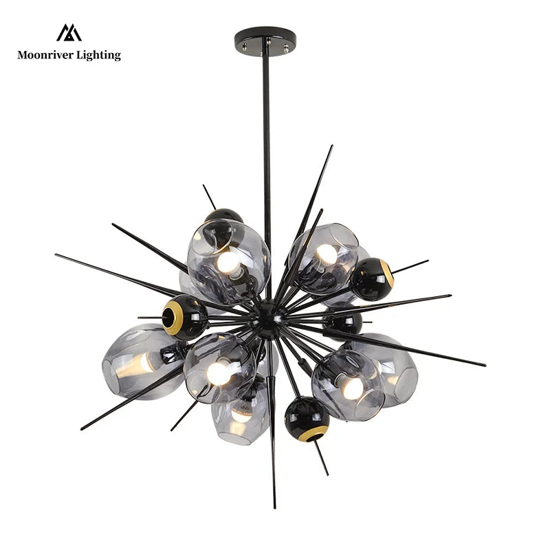 Magic Bean Hanging Ceiling Lamp | Special-Shaped Pendant Chandelier for Living Room