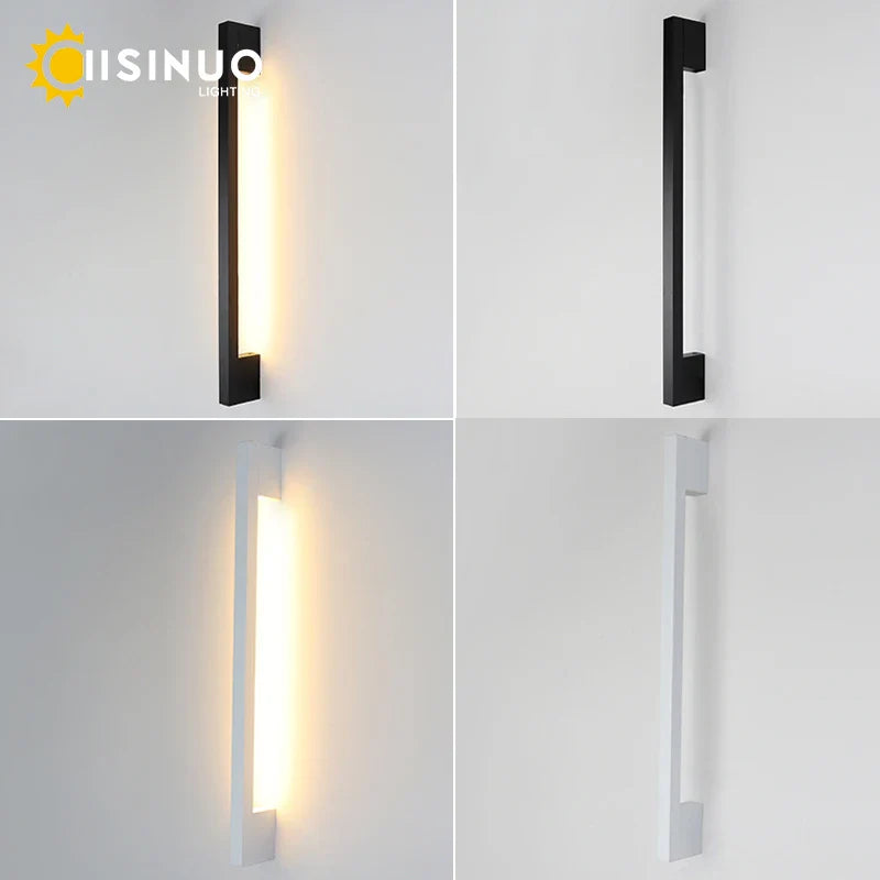 LED Long Wall Lamp for Modern Minimalist Interior Lighting