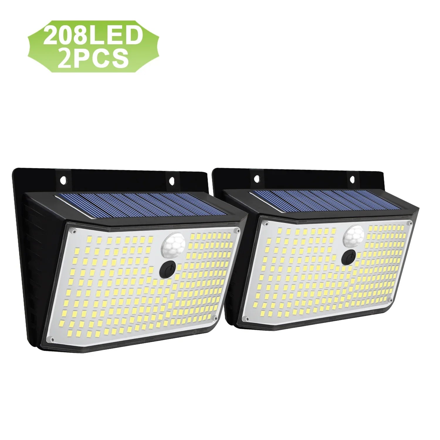 138 LED Solar Wall Lamp Security Motion Sensor 3 Modes Fence Yard Deck