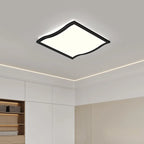 Minimalist LED Ceiling Light in Black & White for Living, Dining, Bedroom & Kitchen