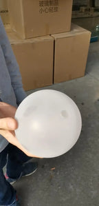 Transparent Frosted Magic Bean Glass Ball Pendant Light for Indoor Lamps