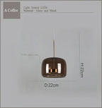 Nordic Glass Chandelier LED Bedroom Lamp - Contemporary Design for Interior Lighting