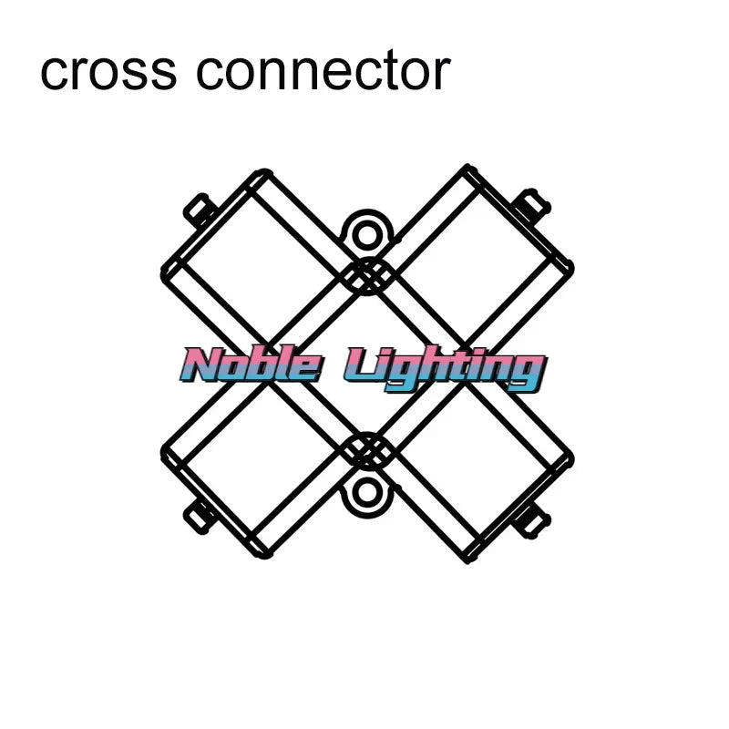 Hexagon LED Garage Ceiling Light for Auto Body Repair & Workshop