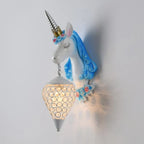 Nordic Unicorn Wall Lamp for Bedroom LED Decoration Light