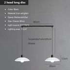 LED Pendant Chandelier Modern Minimalist Living Bedroom Lighting