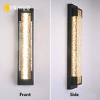 Dimmable LED Stainless Steel Outdoor Wall Sconce for Villa Garage Garden Courtyard