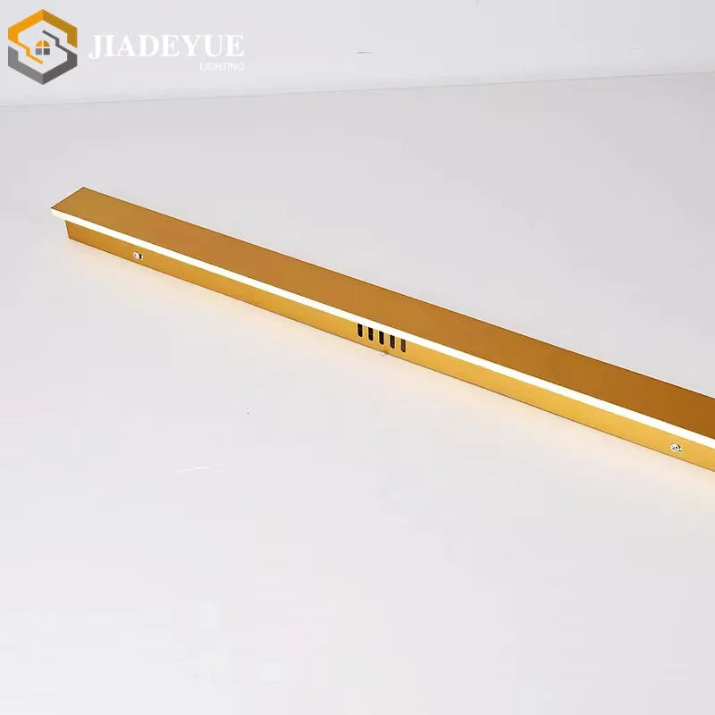 Golden Modern Outdoor LED Wall Light - IP65 Waterproof Garden Lighting