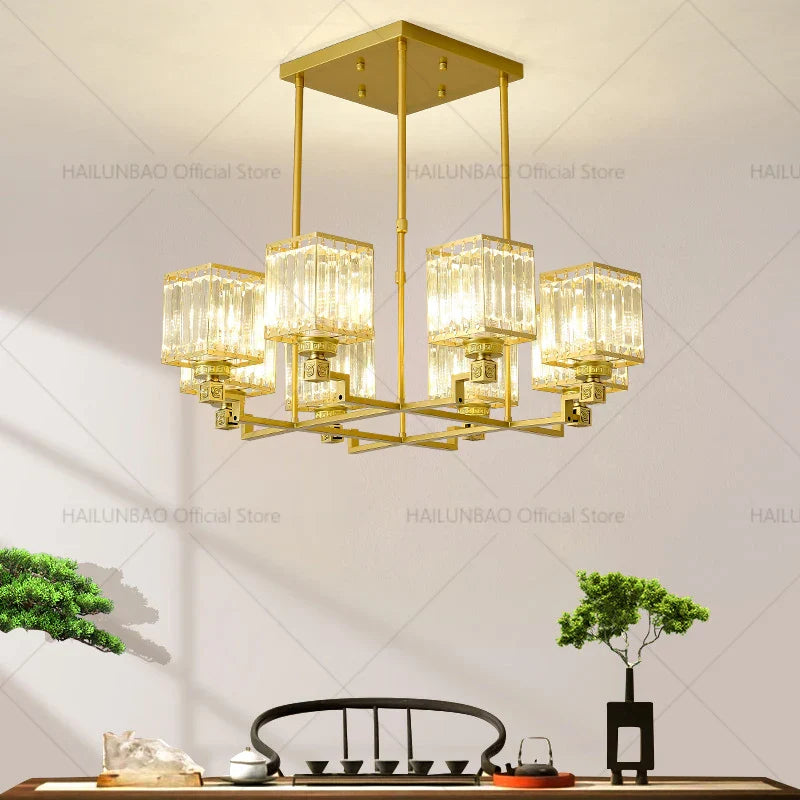Crystal Chandelier: Modern, Luxe, & Chic for Living Room, Bedroom, Restaurant & Villa