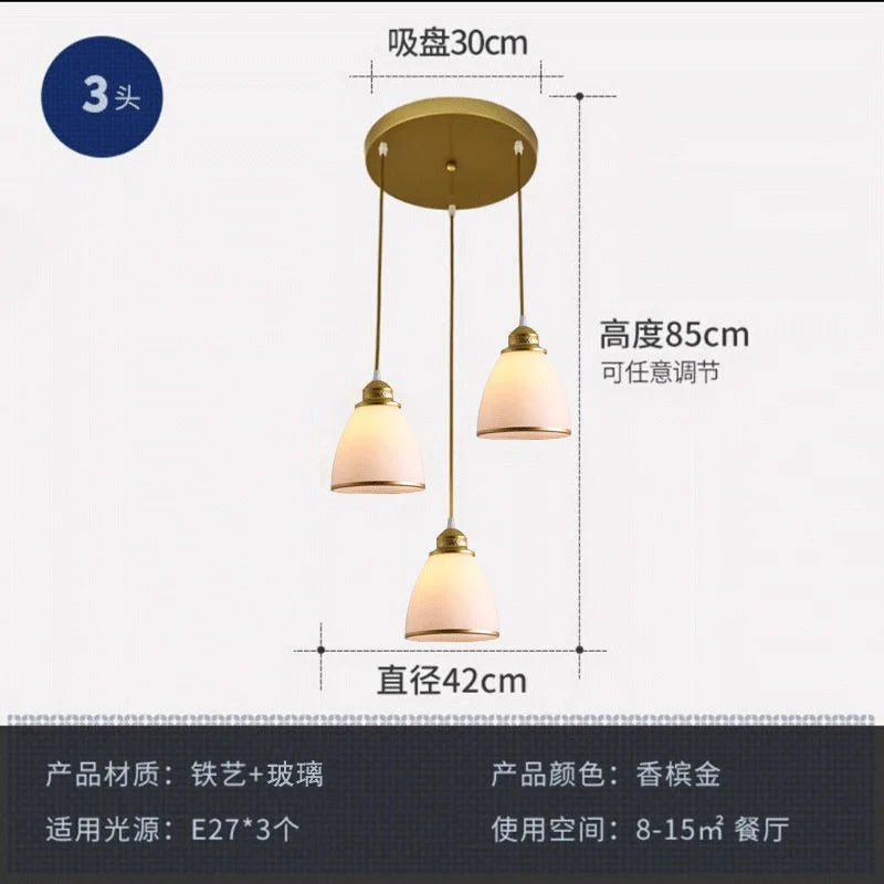 Vintage Country Chandelier for Home Decoration and Indoor Lighting