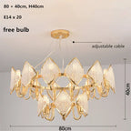 Crystal Chandelier Pendant Light: Elegant Modern Luxury for Living Room Decor