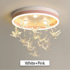 Crystal LED Ceiling Lamp for Kids' Room