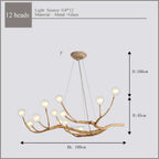 Nordic Branches Chandelier for Restaurant and Living Room