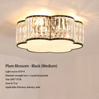 Luxury Crystal Ceiling Lights LED Chandeliers for Living Room Bedroom Lighting