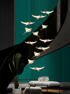 Ocean Dolphin Pendant Chandelier