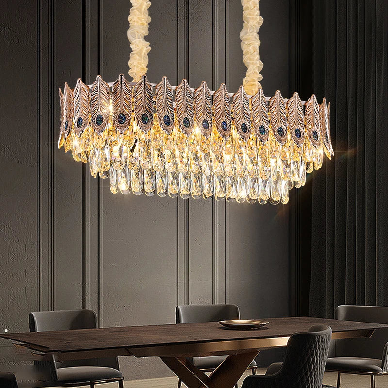 Crystal Chandelier: Elegant & Modern Bedroom & Living Room Lighting