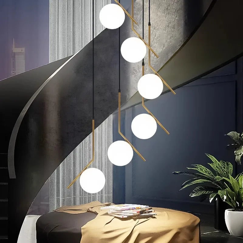 Modern LED Ceiling Lamp Chandelier for Bedroom Dining Room Lighting