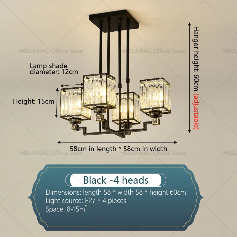 Crystal Chandelier: Modern, Luxe, & Chic for Living Room, Bedroom, Restaurant & Villa