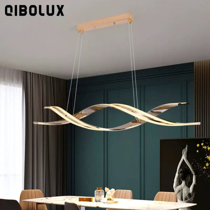Nordic Chandelier Lighting for Living Dining Room Decor & Kitchen Hanging Lamp
