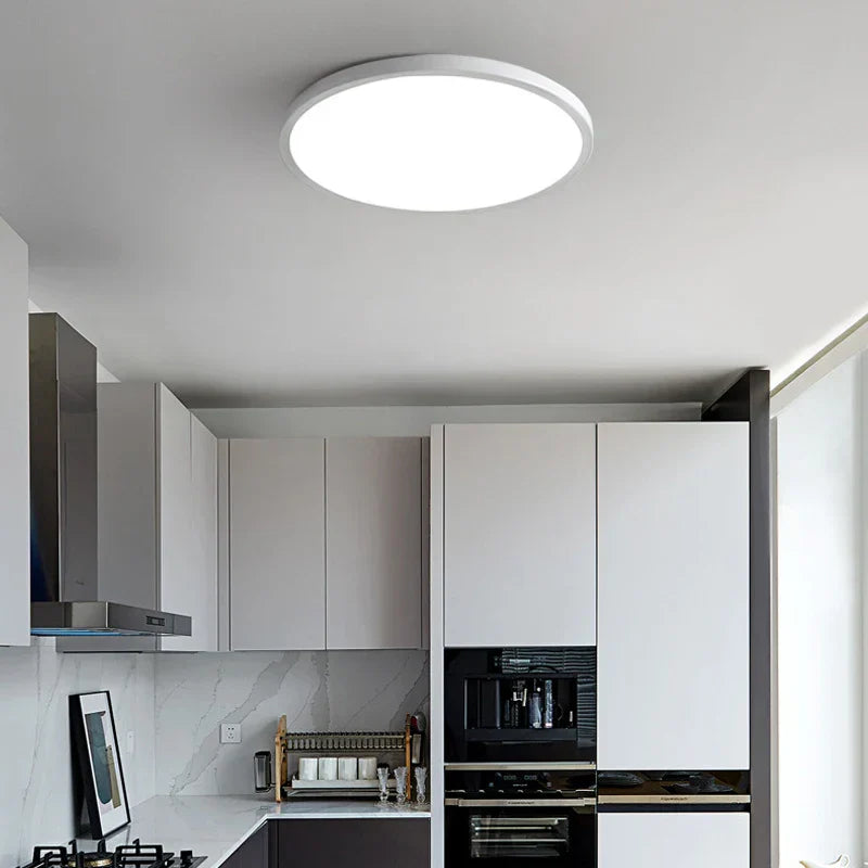 LED Round Ceiling Light Kitchen Living Room Bedroom Modern Thin Bathroom Lamp