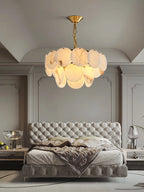 Marble Design Modern Chandelier for Living Room Bedroom Dining Ceiling Light