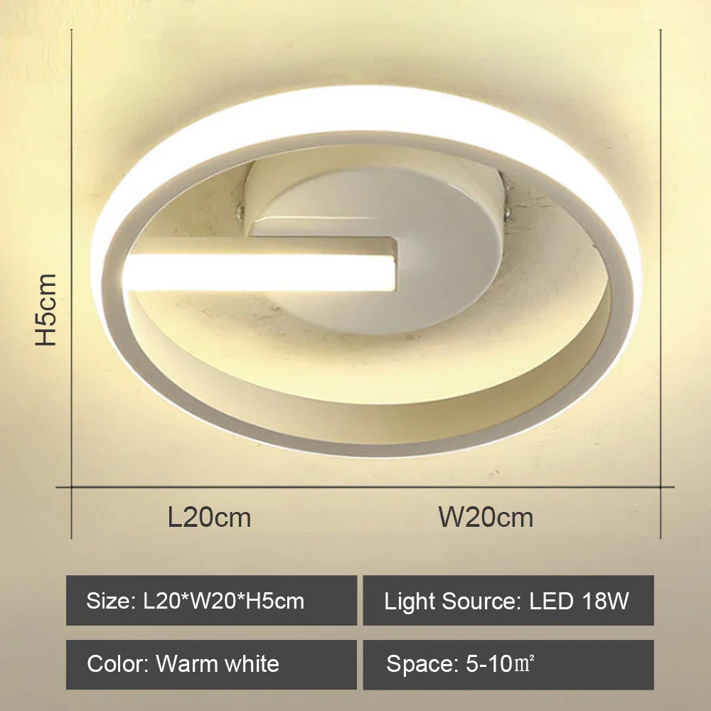 LED Ceiling Light for Modern Living Room Bedroom Lighting