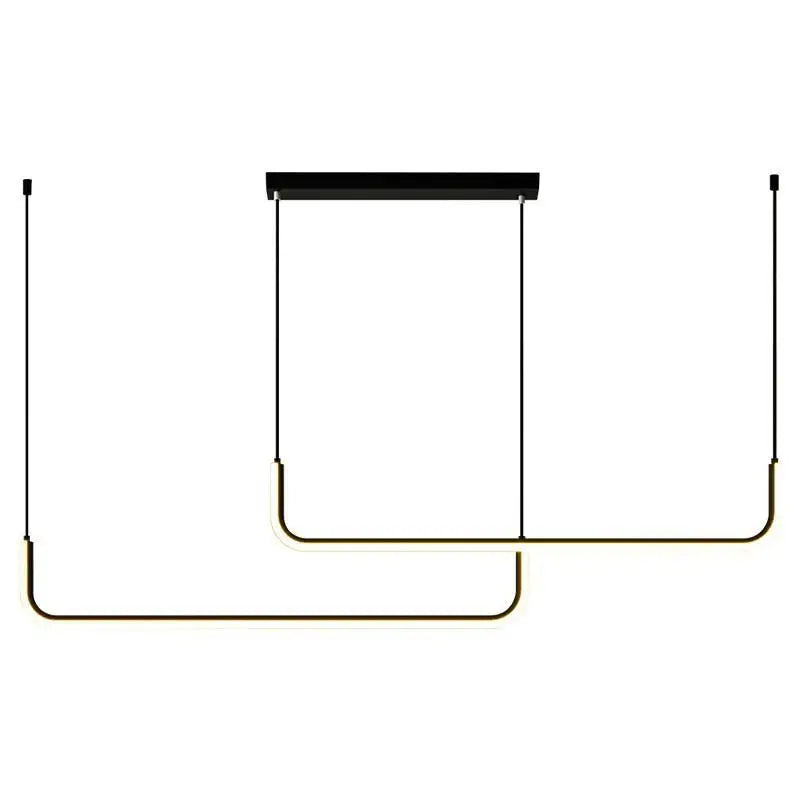 Modern LED Ceiling Lamp for Dining Room Bar Strip Decoration