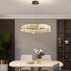 Nordic Crystal Ceiling Chandelier LED Indoor Lighting