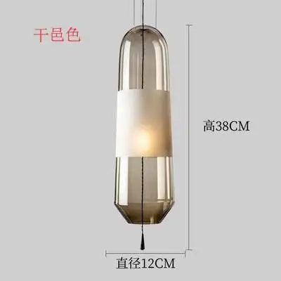 Modern Glass LED Pendant Lights for Dining Room Bedroom Kitchen.