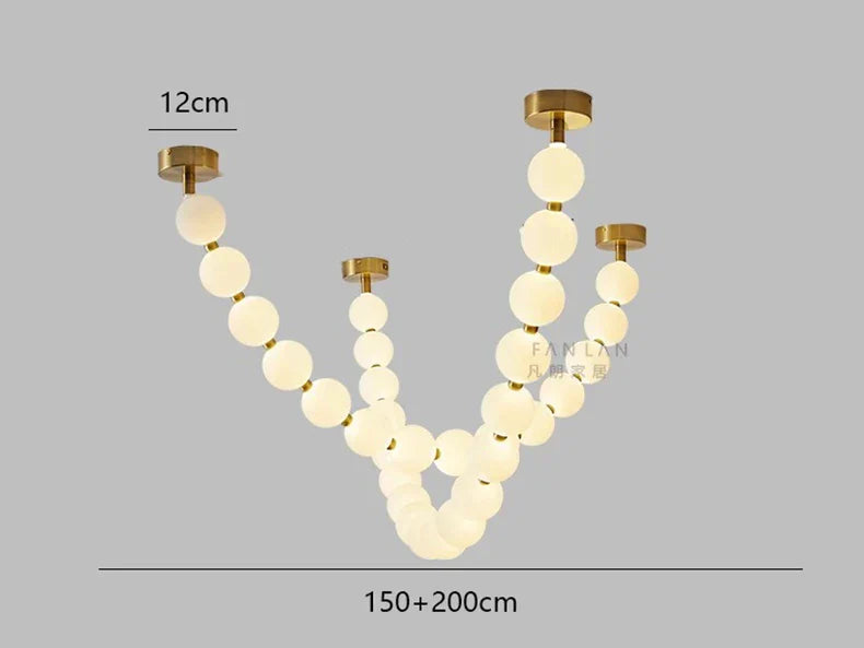 Modern Indoor Pendant Light Chandelier Ceiling Lamp LED Decorative Dining Room Lighting