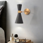 Minimalist Gold Black Bedside Wall Light for Nordic Home Living