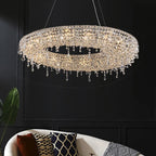 Bird Nest Crystal Pendant Chandelier | Modern Hall Hotel Living Dining Room Luster