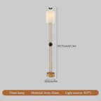 Glass LED Chandelier: Elegant Ceiling Light for Home Decor and Ambiance